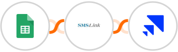 Google Sheets + SMSLink + Saleshandy Integration