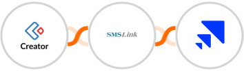 Zoho Creator + SMSLink + Saleshandy Integration